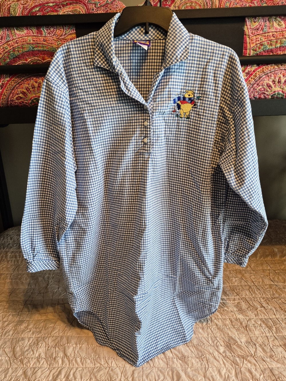 Vintage Pooh 100 Acre Collection Women's Medium Sleep Shirt